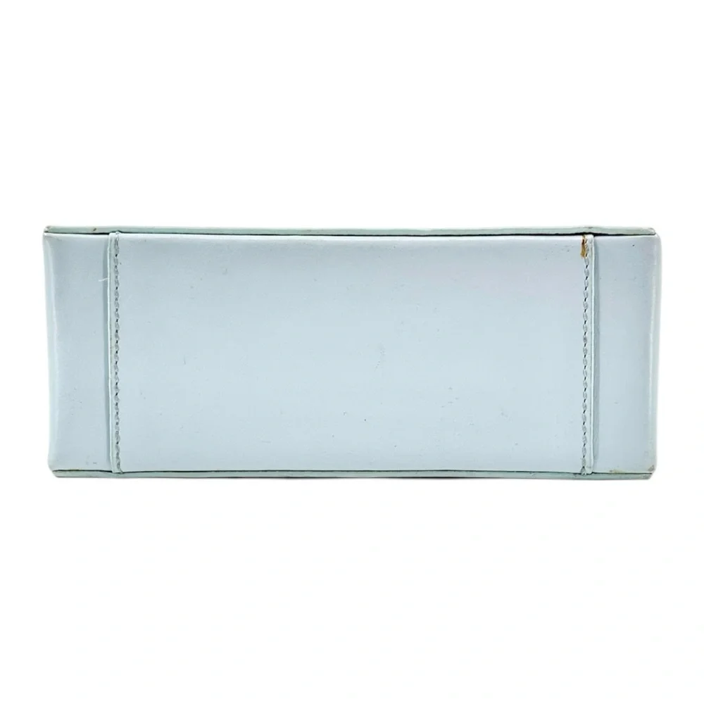 Building Block Box In Cloud - Light Baby Blue Crossbody Hard Shell Box Bag - Picture 8 of 11